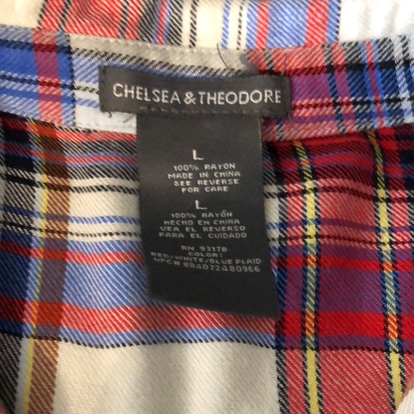 Chelsea & Theodore Plaid Shirt - Picture 5 of 5